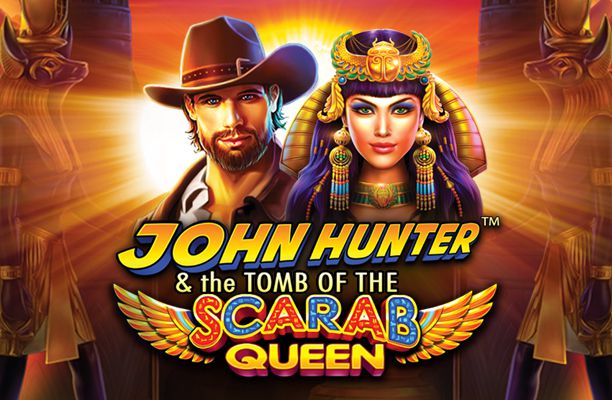 John Hunter and the Tomb of the Scarab Queen logo