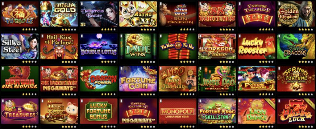 Glimmer casino games