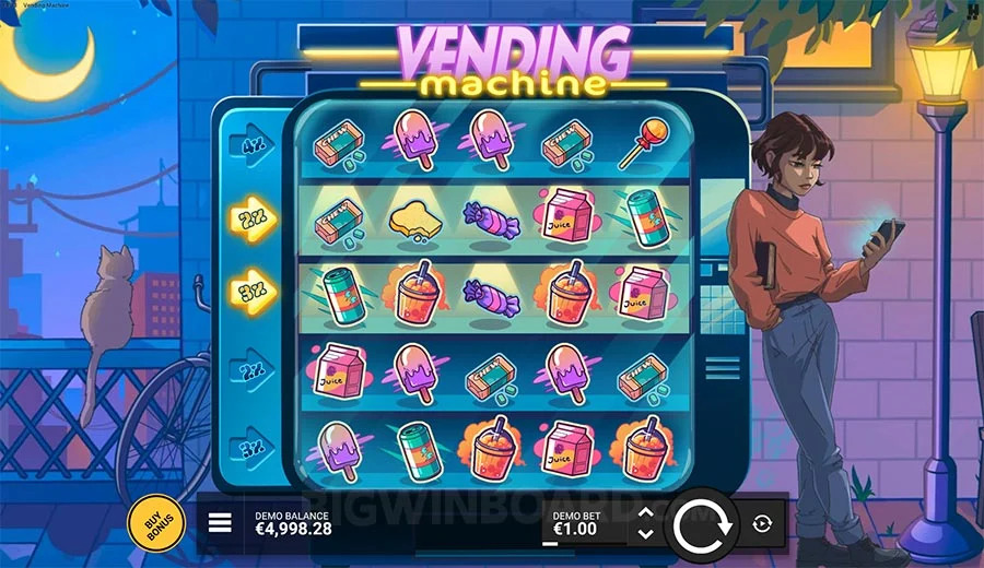 Distributore automatico di slot machine