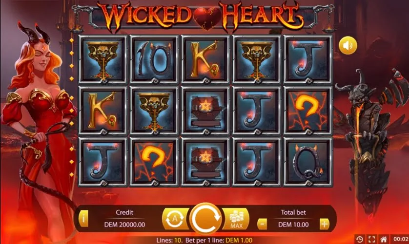 Jak grać na slocie Wicked Heart