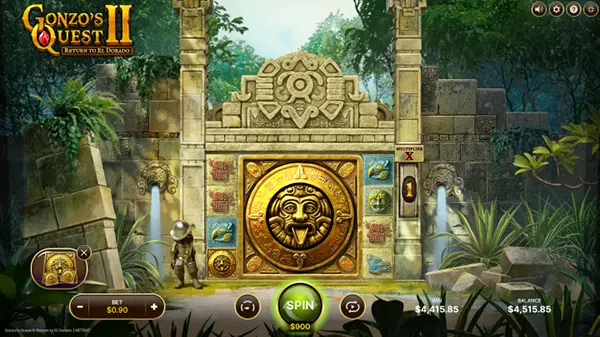 Avalanche reels gameplay