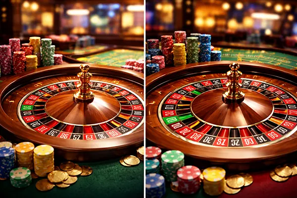 Graphique des probabilités à la roulette